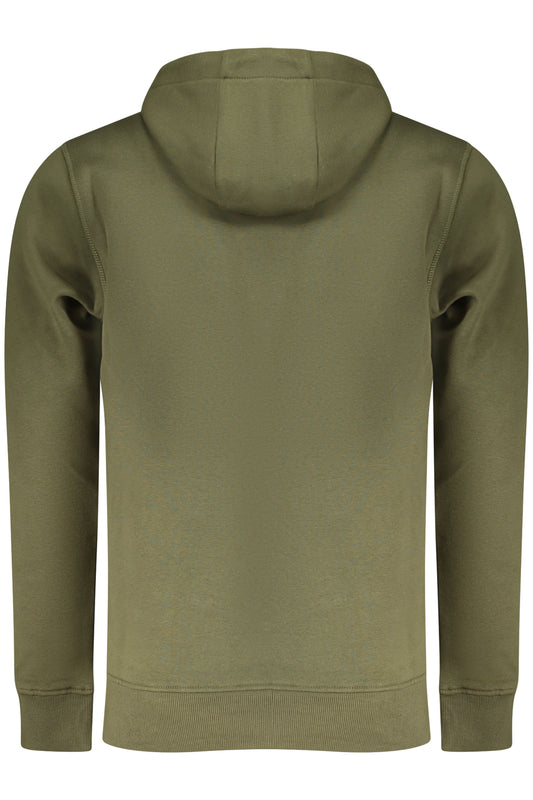 RIFLE FELPA SENZA ZIP UOMO VERDE