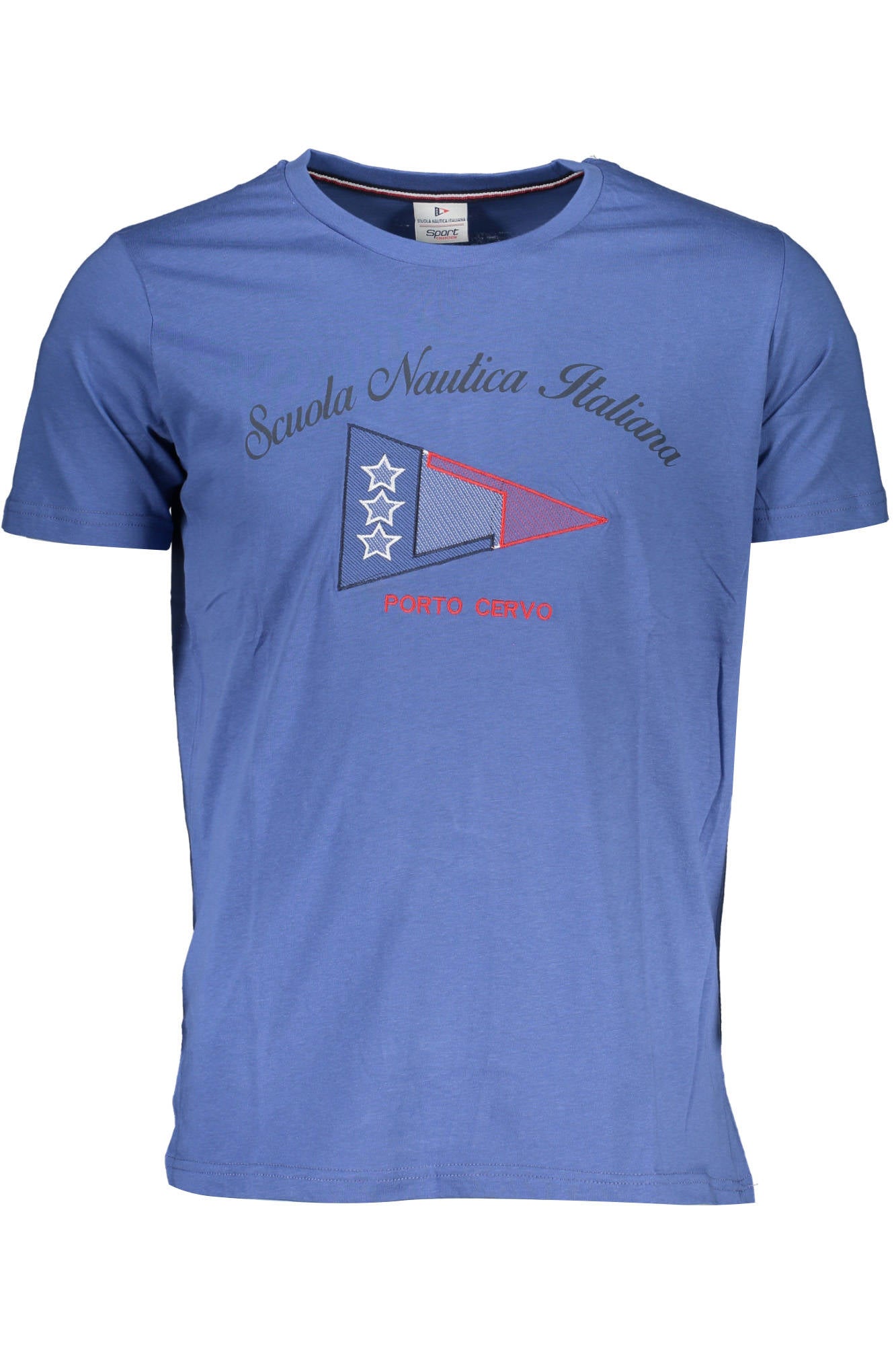 SCUOLA NAUTICA T-SHIRT MANICHE CORTE UOMO BLU
