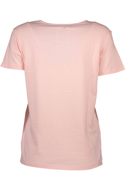 SILVIAN HEACH T-SHIRT MANICHE CORTE DONNA ROSA
