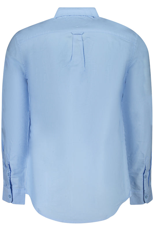 TOMMY HILFIGER CAMICIA MANICHE LUNGHE UOMO AZZURRO