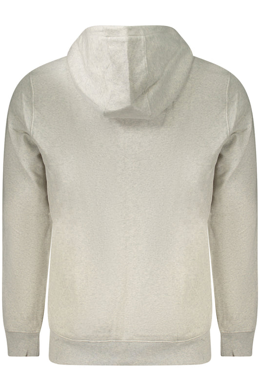 TOMMY HILFIGER FELPA CON ZIP UOMO GRIGIO