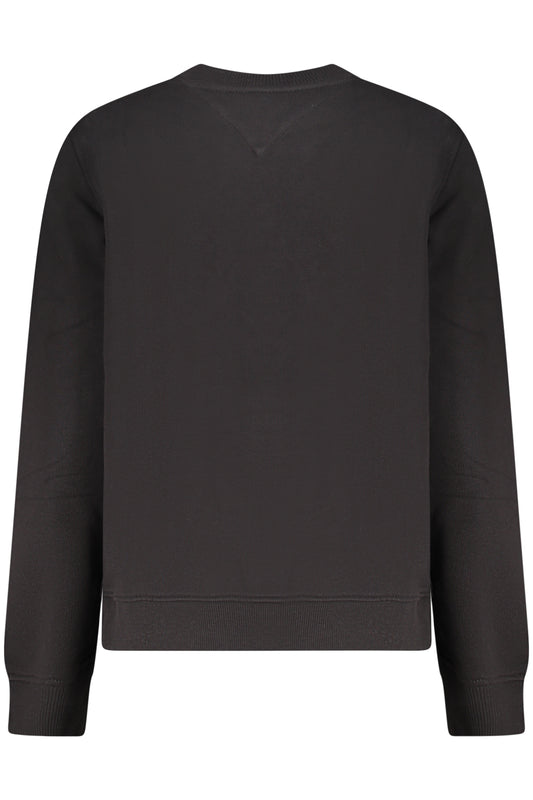 TOMMY HILFIGER FELPA SENZA ZIP DONNA NERO
