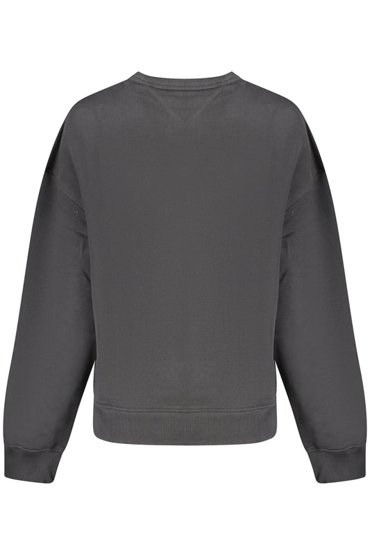 TOMMY HILFIGER FELPA SENZA ZIP DONNA NERO