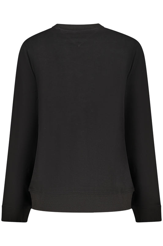 TOMMY HILFIGER FELPA SENZA ZIP DONNA NERO