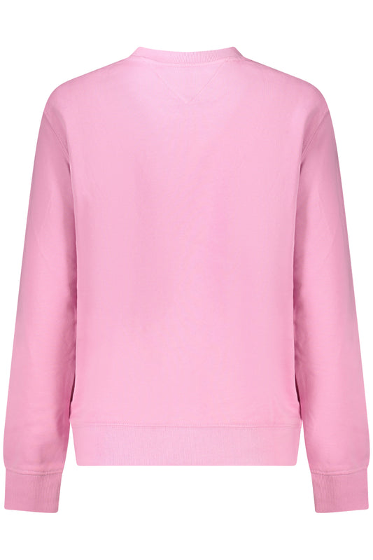 TOMMY HILFIGER FELPA SENZA ZIP DONNA ROSA