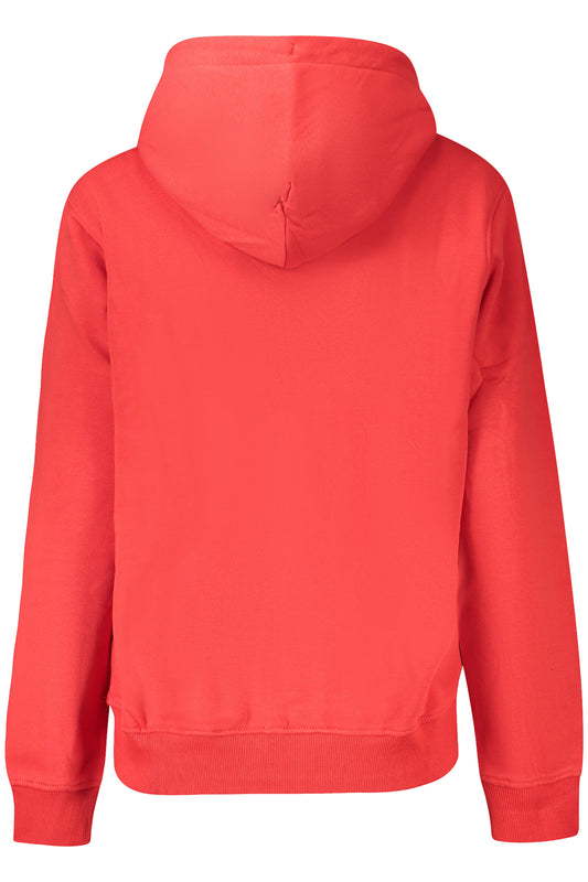 TOMMY HILFIGER FELPA SENZA ZIP DONNA ROSSO