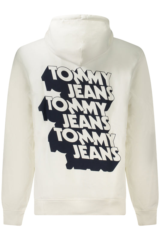 TOMMY HILFIGER FELPA SENZA ZIP UOMO BIANCO