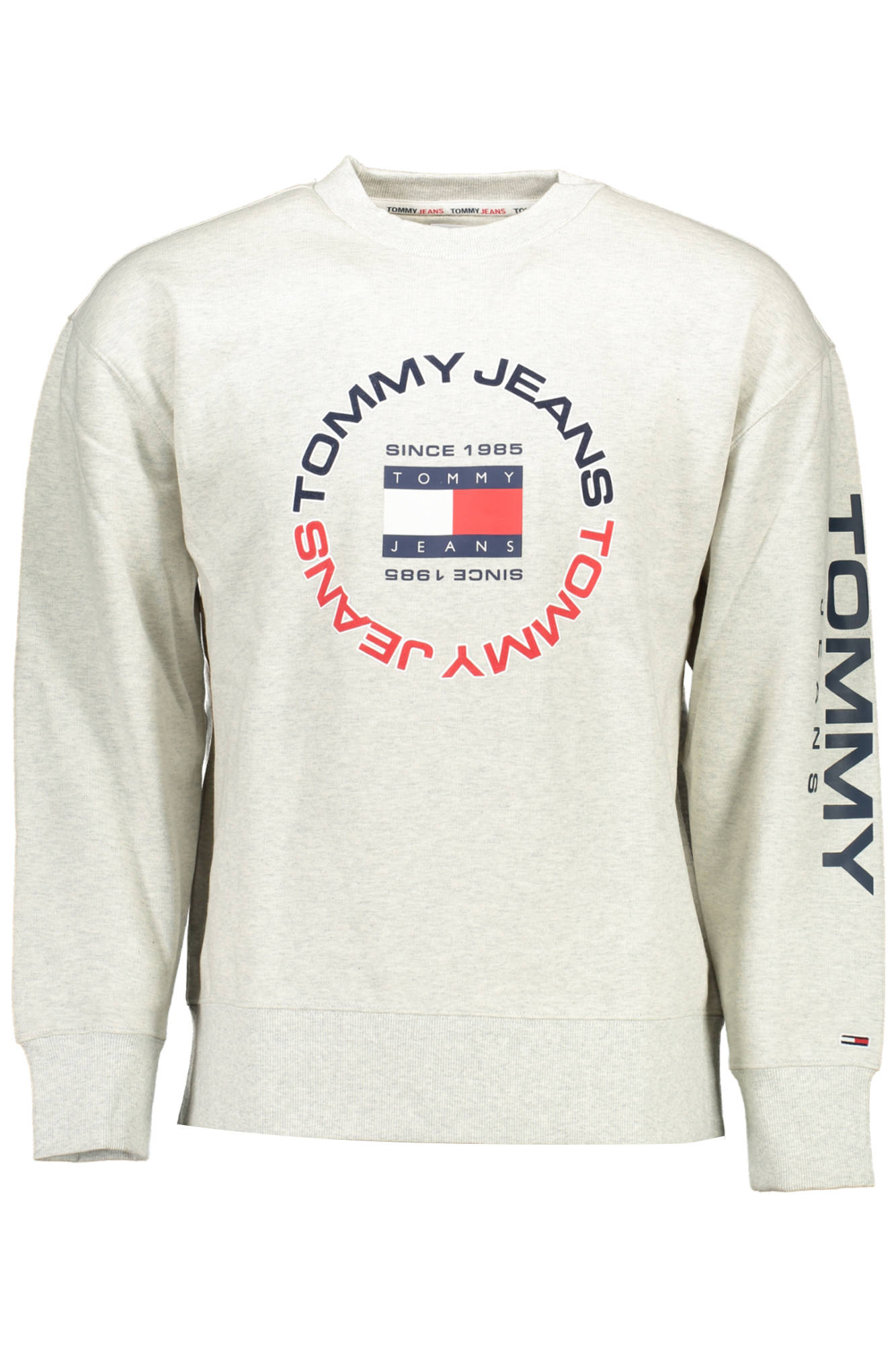 TOMMY HILFIGER FELPA SENZA ZIP UOMO GRIGIO