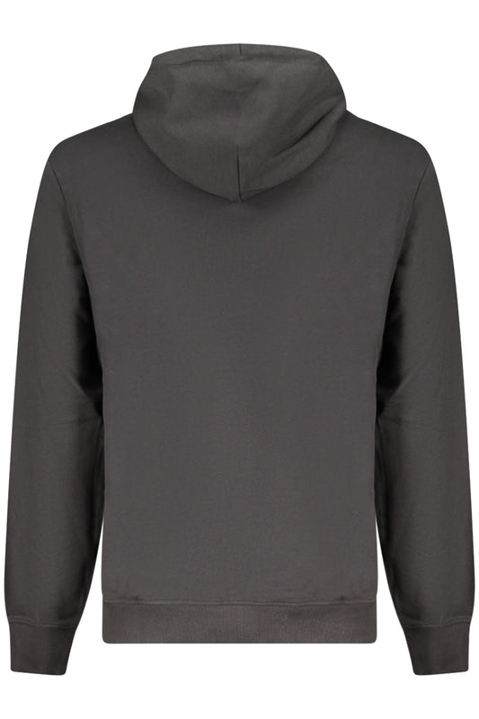 TOMMY HILFIGER FELPA SENZA ZIP UOMO NERO