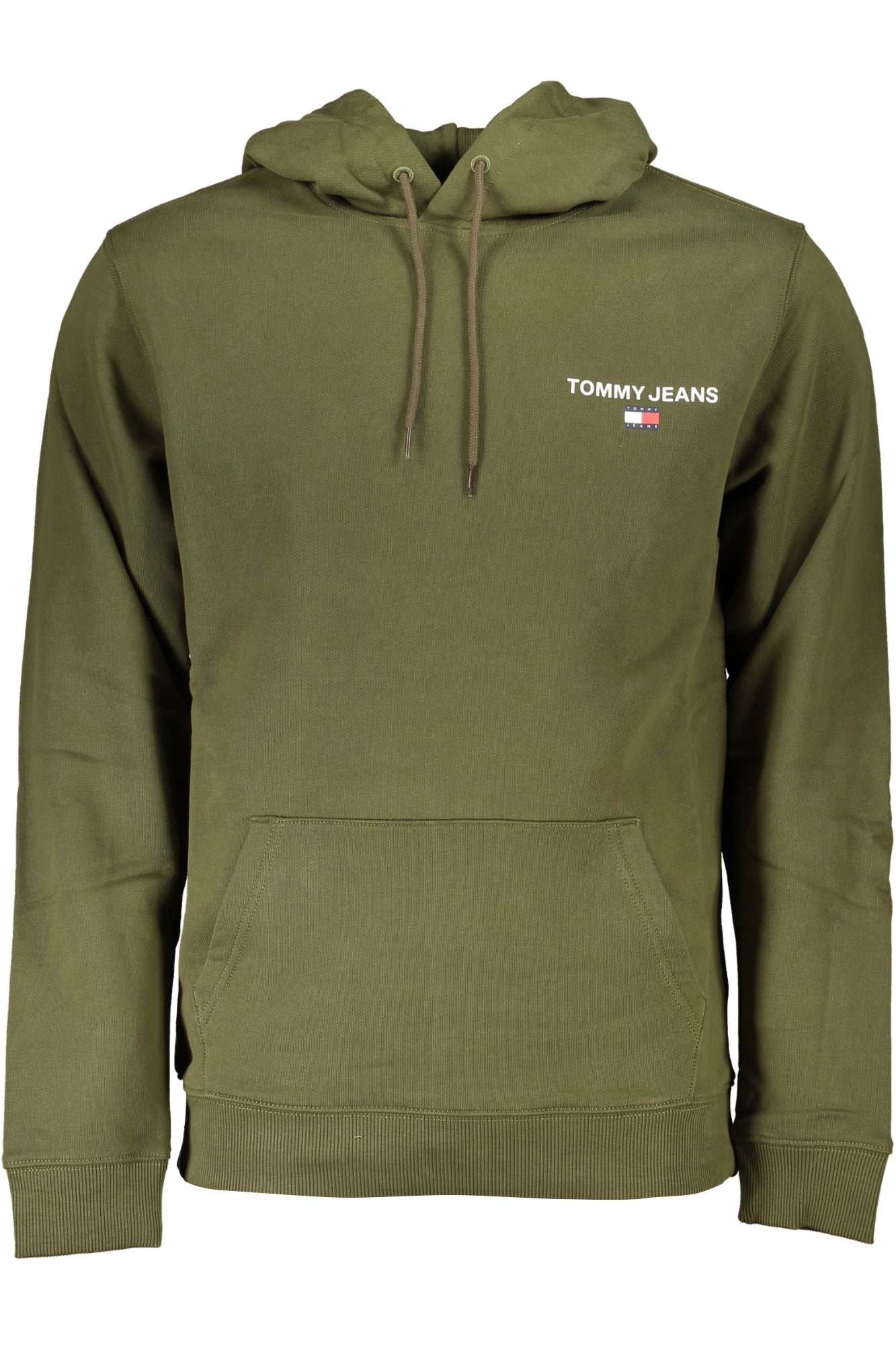 TOMMY HILFIGER FELPA SENZA ZIP UOMO VERDE