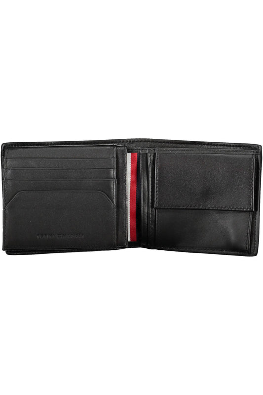 TOMMY HILFIGER PORTAFOGLIO UOMO NERO