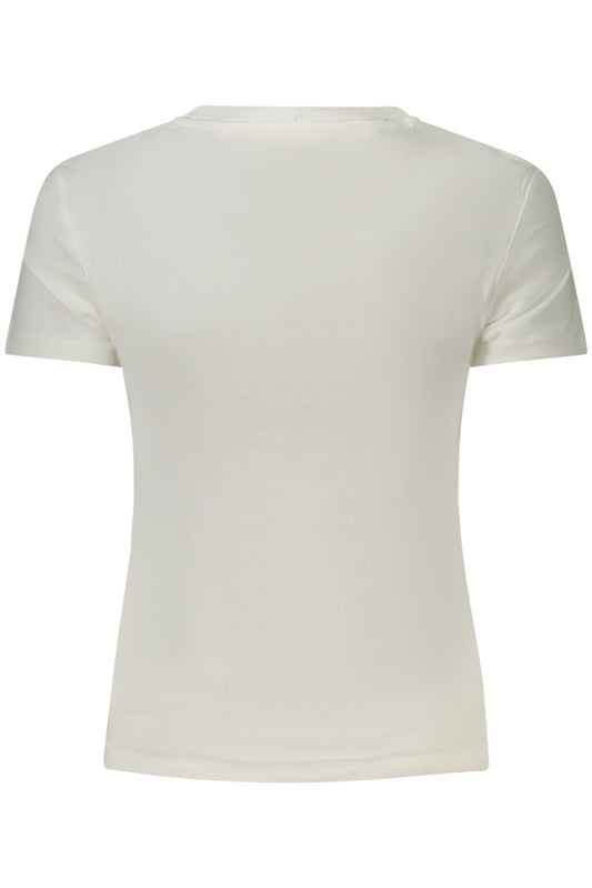 TOMMY HILFIGER T-SHIRT MANICHE CORTE DONNA BIANCO