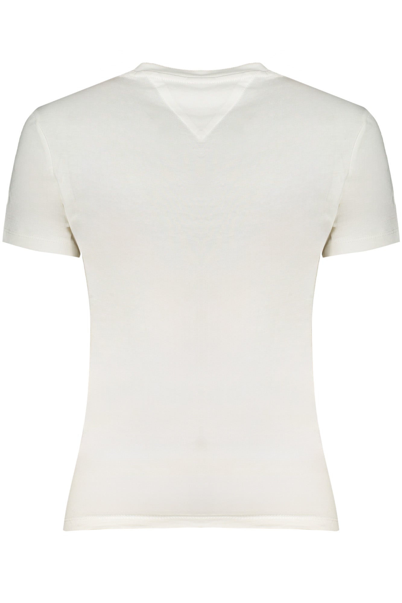 TOMMY HILFIGER T-SHIRT MANICHE CORTE DONNA BIANCO