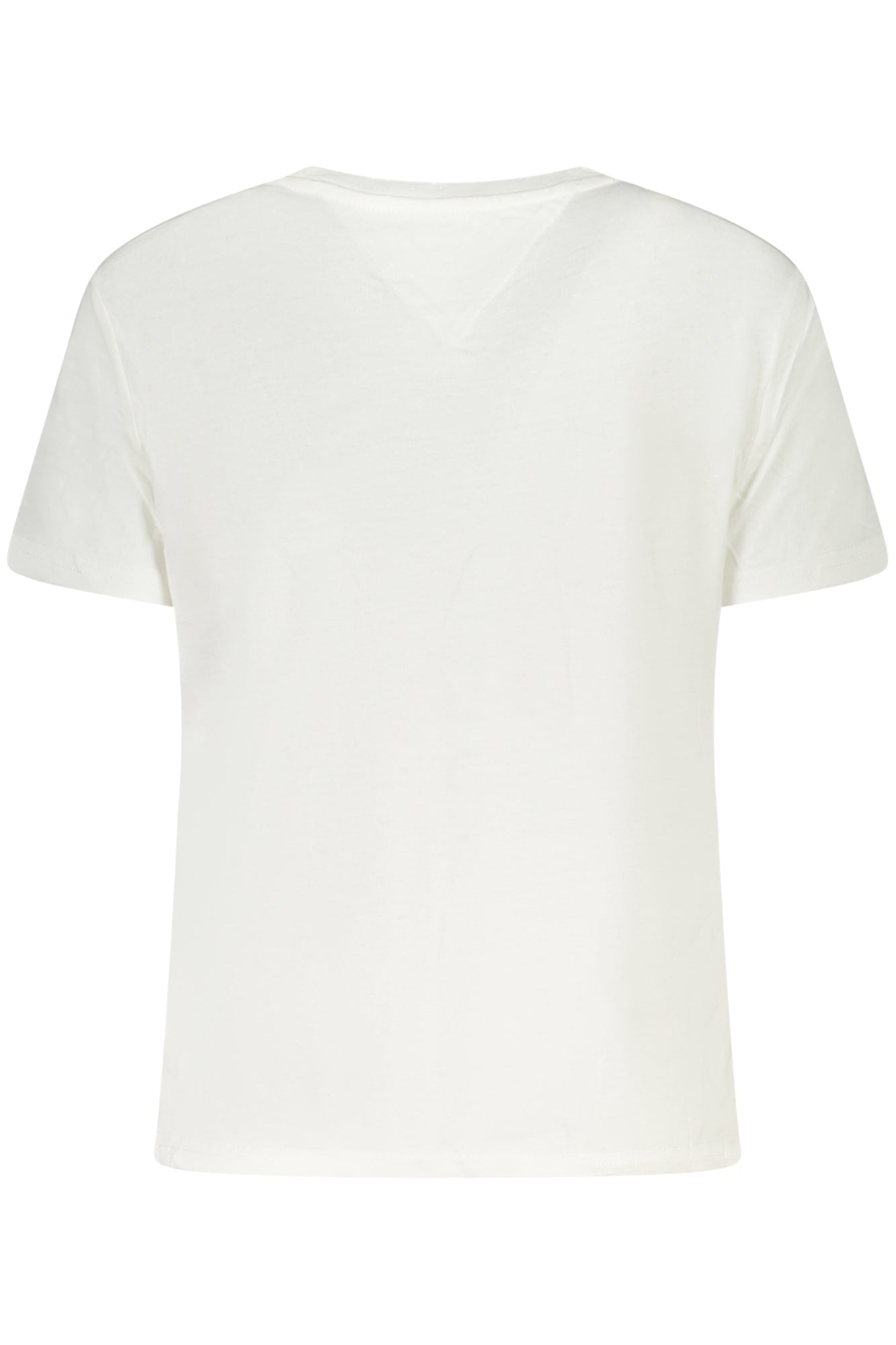 TOMMY HILFIGER T-SHIRT MANICHE CORTE DONNA BIANCO