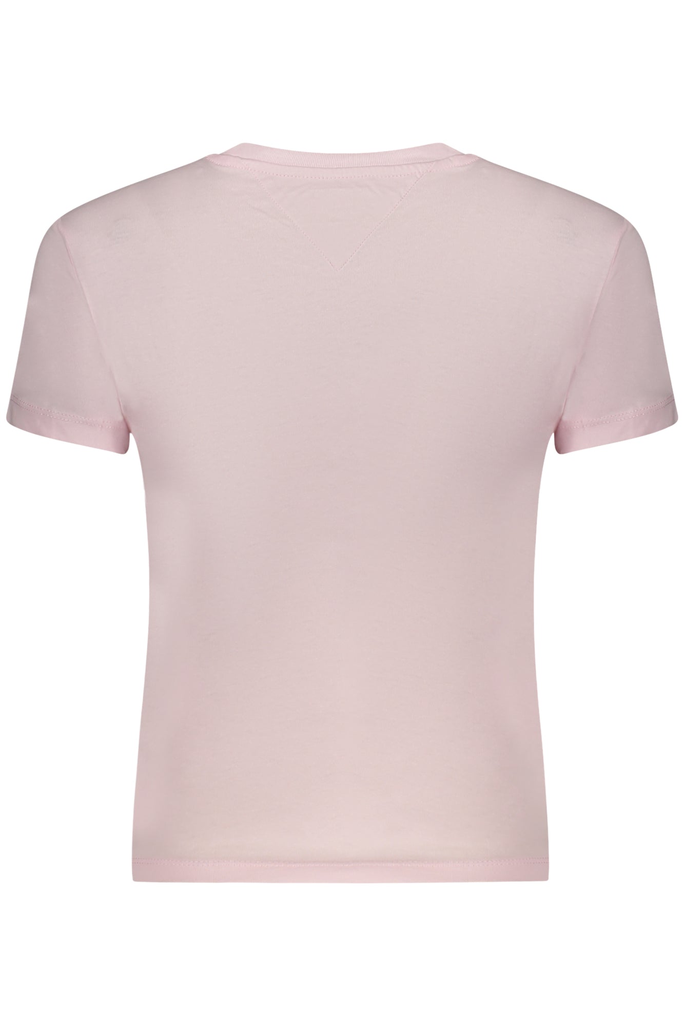 TOMMY HILFIGER T-SHIRT MANICHE CORTE DONNA ROSA