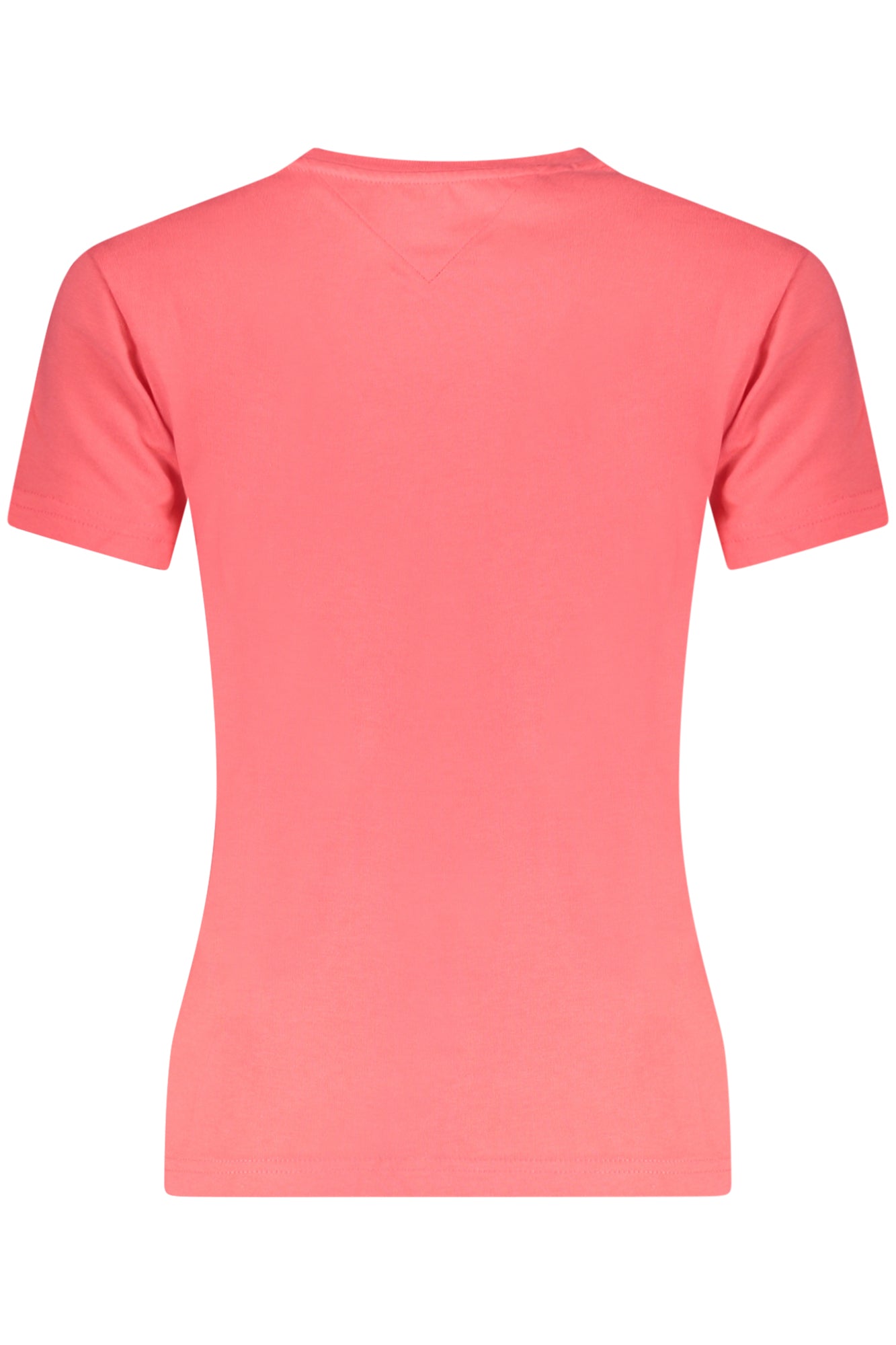TOMMY HILFIGER T-SHIRT MANICHE CORTE DONNA ROSA