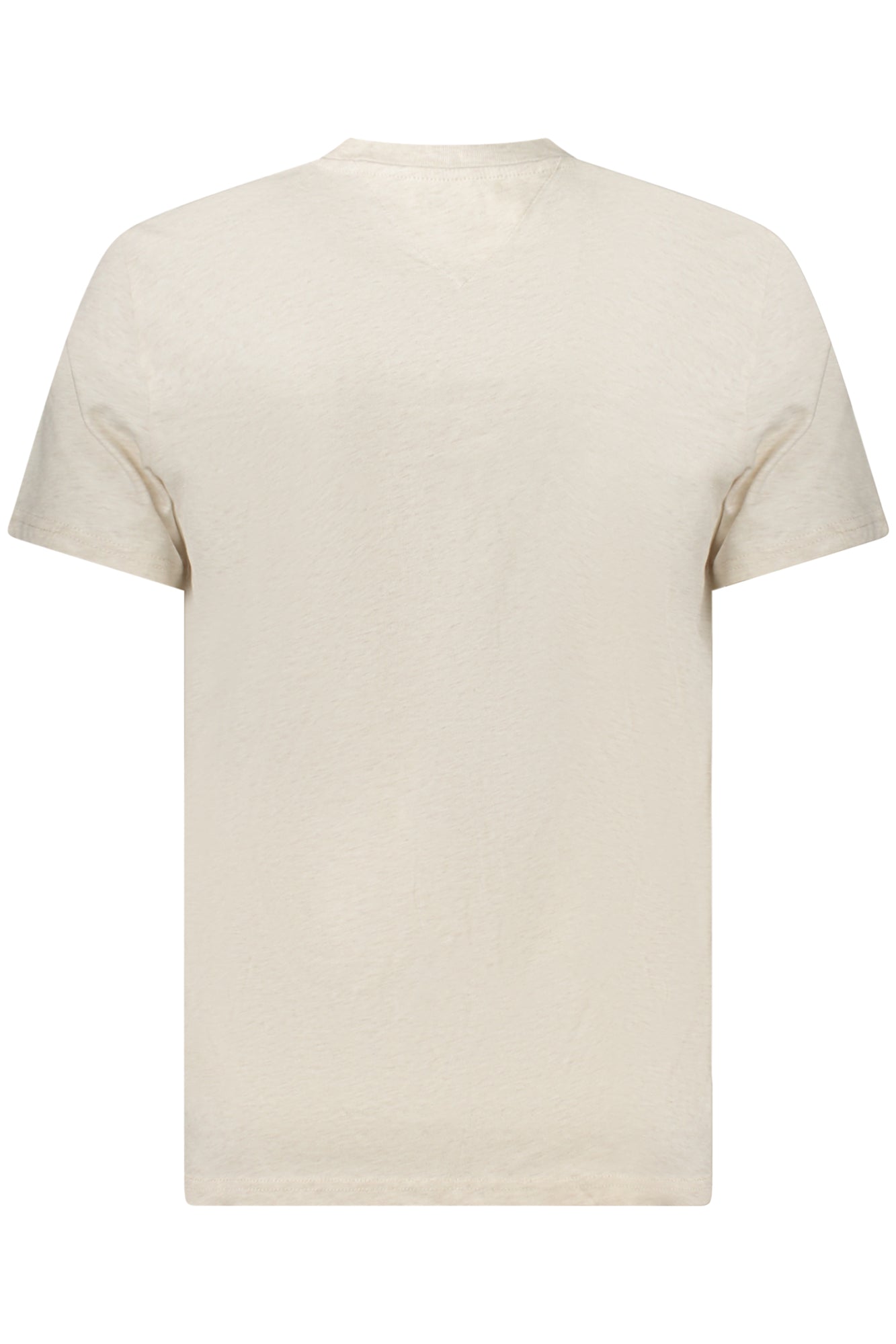 TOMMY HILFIGER T-SHIRT MANICHE CORTE UOMO BEIGE