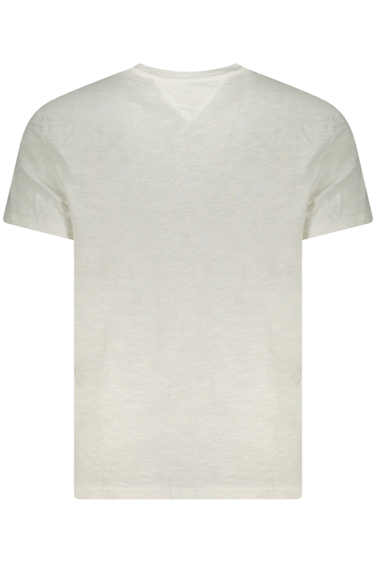 TOMMY HILFIGER T-SHIRT MANICHE CORTE UOMO BIANCO