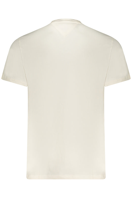 TOMMY HILFIGER T-SHIRT MANICHE CORTE UOMO BIANCO