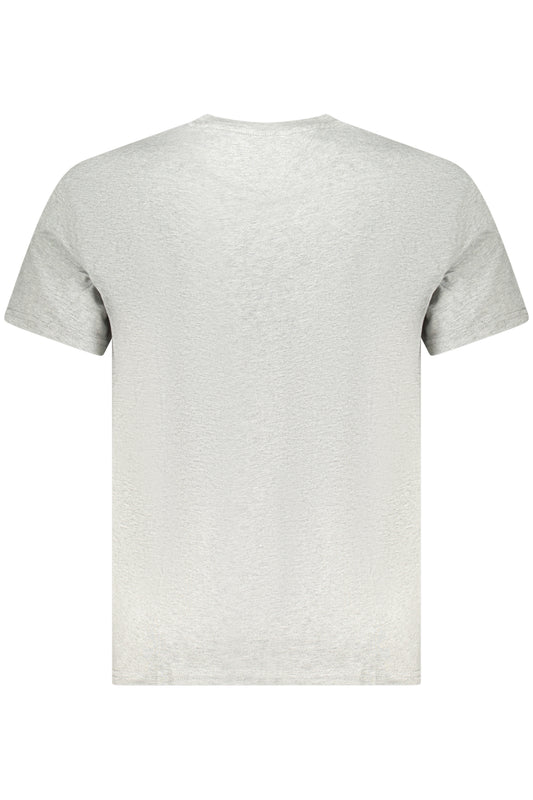 TOMMY HILFIGER T-SHIRT MANICHE CORTE UOMO GRIGIO