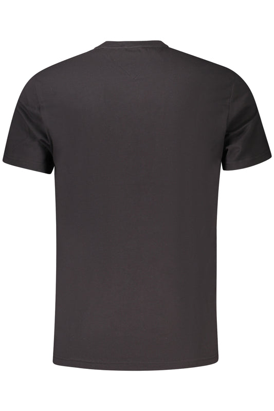 TOMMY HILFIGER T-SHIRT MANICHE CORTE UOMO NERO