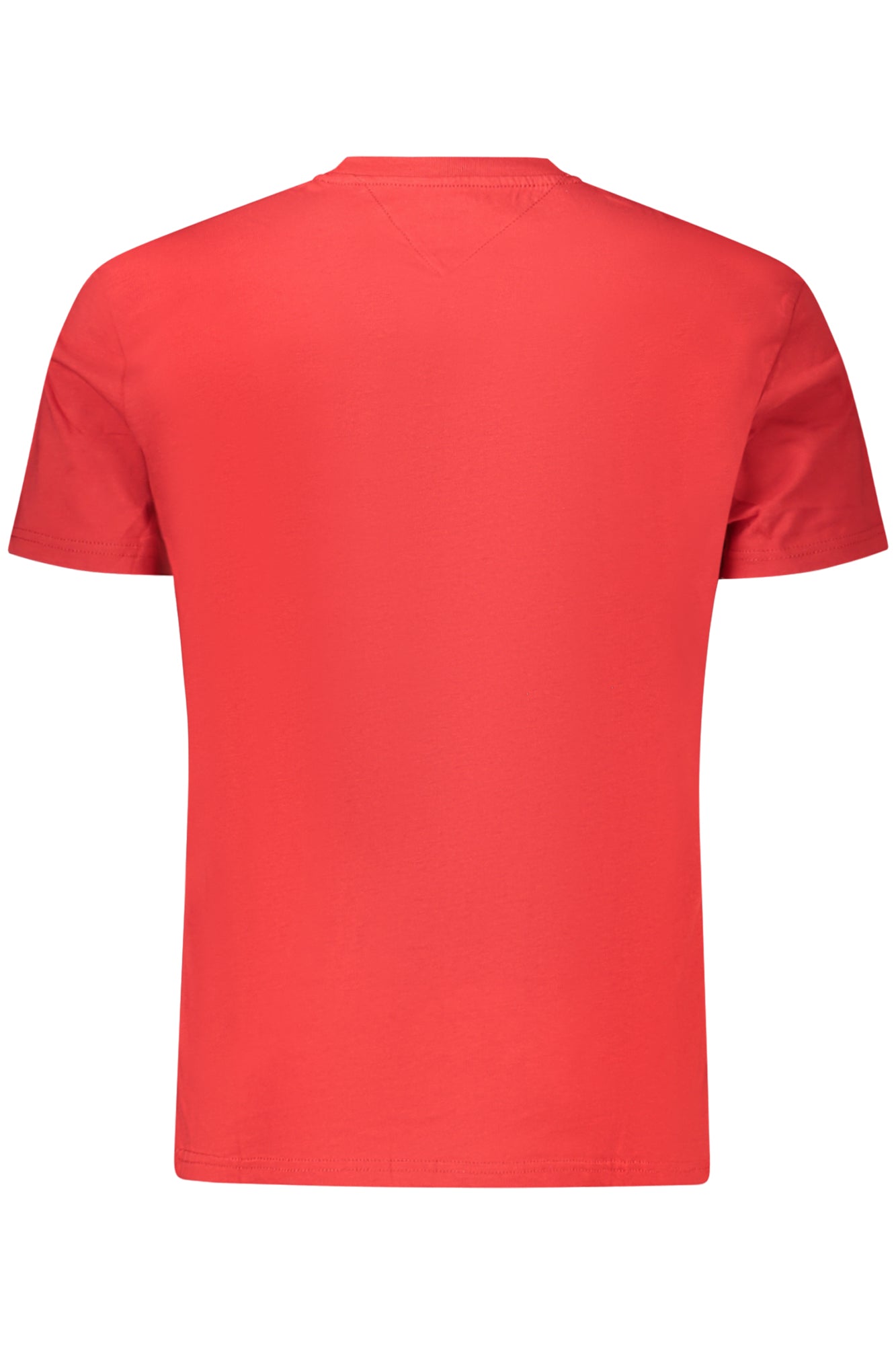 TOMMY HILFIGER T-SHIRT MANICHE CORTE UOMO ROSSO