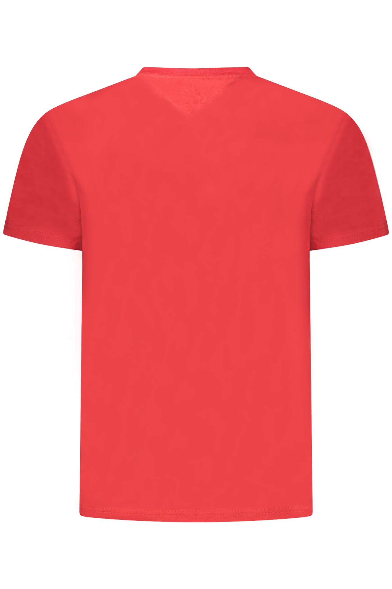 TOMMY HILFIGER T-SHIRT MANICHE CORTE UOMO ROSSO