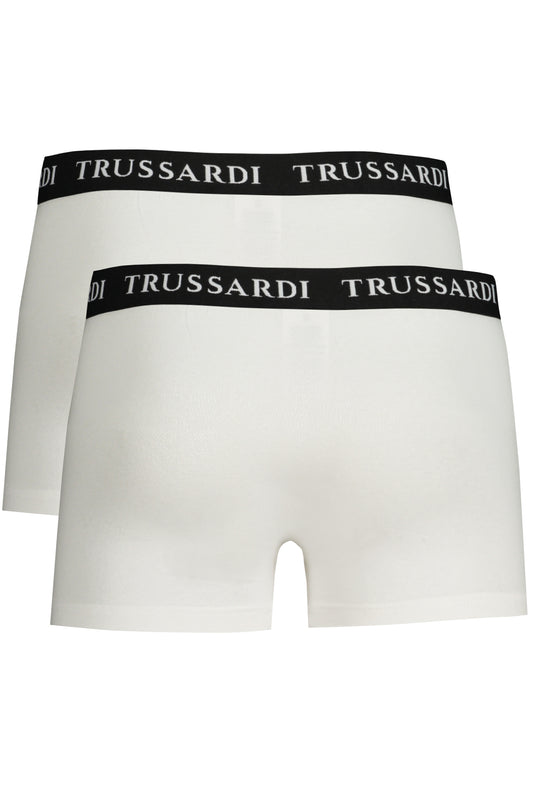 TRUSSARDI BOXER UOMO BIANCO