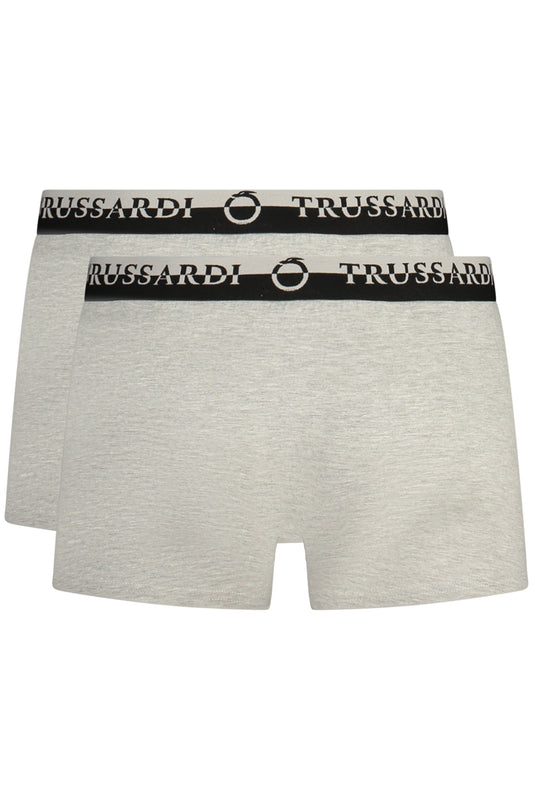TRUSSARDI BOXER UOMO GRIGIO