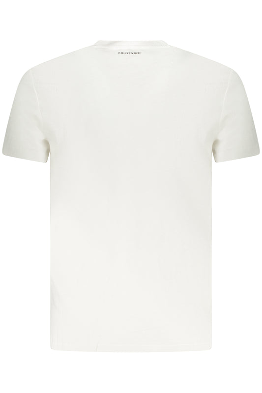 TRUSSARDI T-SHIRT MANICHE CORTE UOMO BIANCO