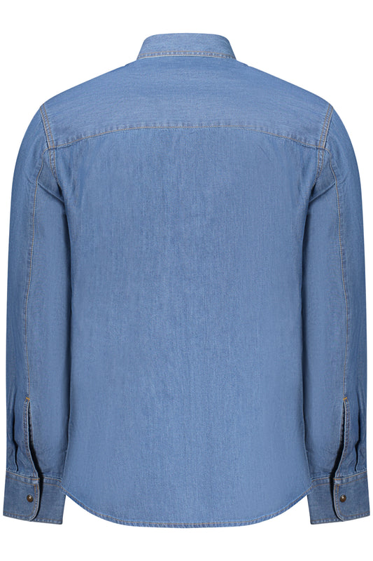 U.S. GRAND CAMICIA MANICHE LUNGHE UOMO BLU