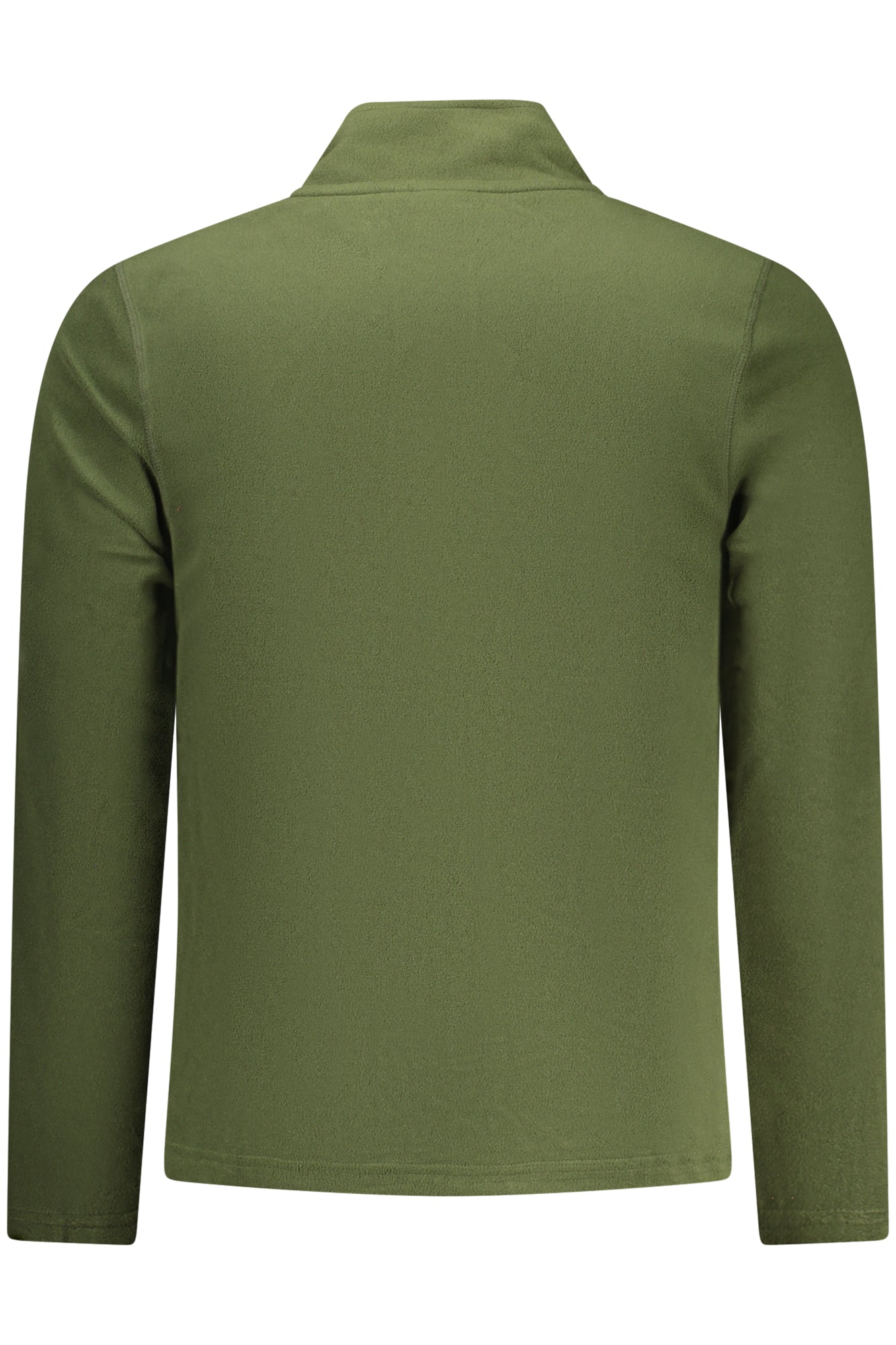 U.S. GRAND FELPA CON ZIP UOMO VERDE