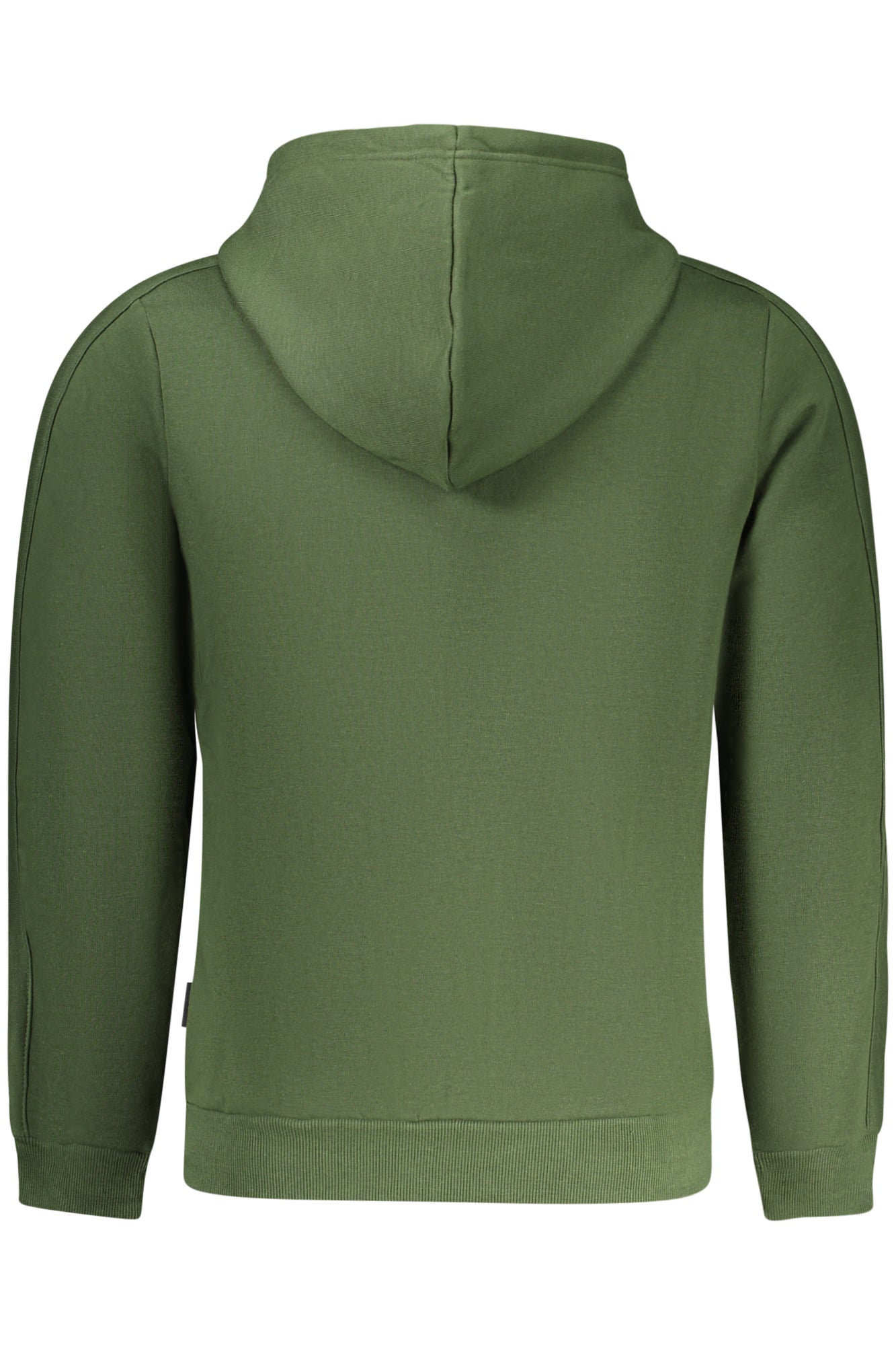 U.S. GRAND FELPA CON ZIP UOMO VERDE