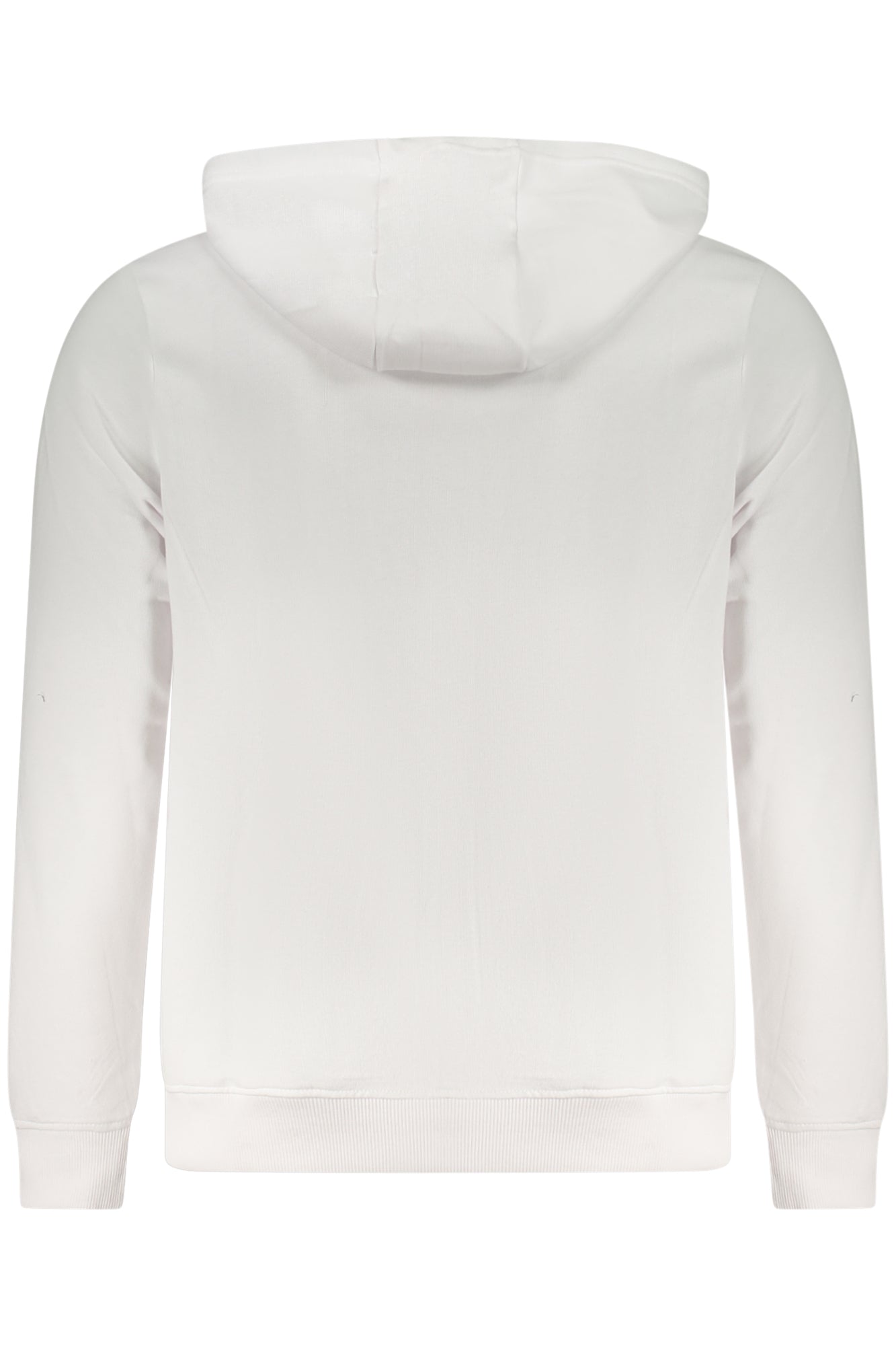 U.S. GRAND FELPA CON ZIP UOMO BIANCO