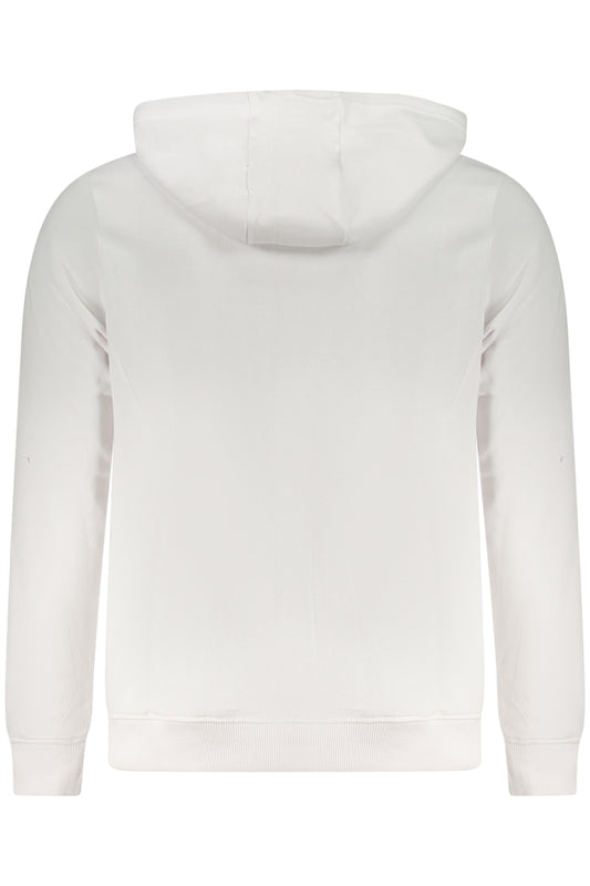 U.S. GRAND FELPA CON ZIP UOMO BIANCO