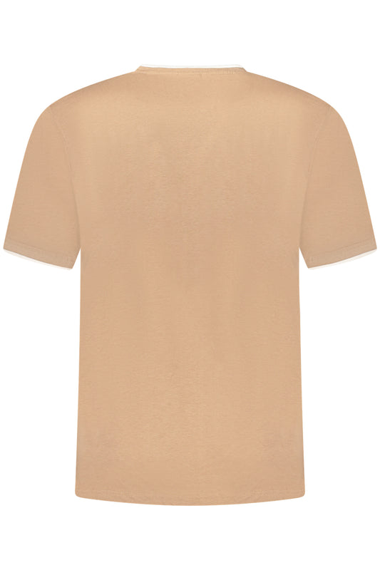 U.S. GRAND T-SHIRT MANICHE CORTE UOMO MARRONE