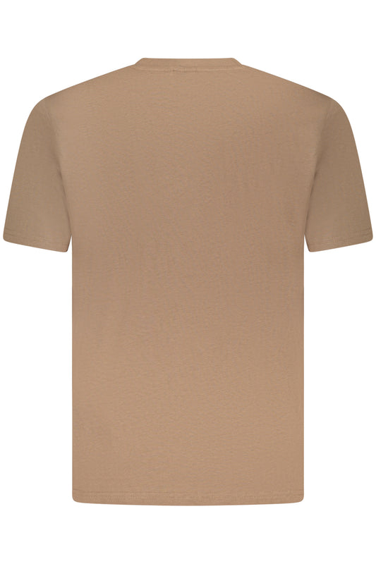 U.S. GRAND T-SHIRT MANICHE CORTE UOMO MARRONE