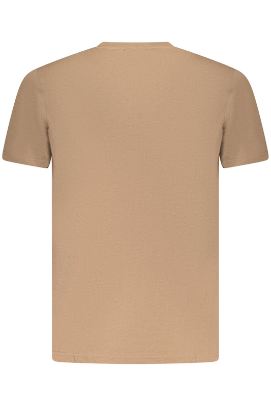 U.S. GRAND T-SHIRT MANICHE CORTE UOMO MARRONE