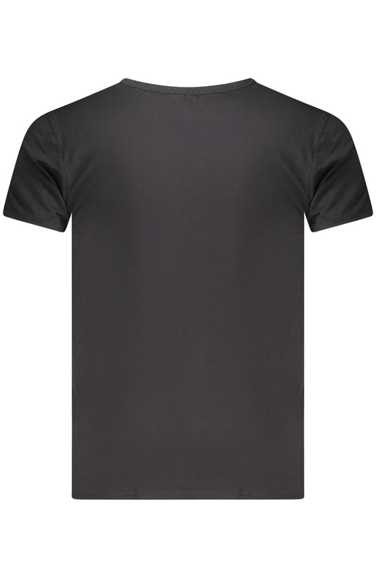 U.S. GRAND T-SHIRT MANICHE CORTE UOMO NERO
