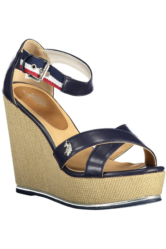 U.S. POLO ASSN. CALZATURA SANDALO DONNA BLU