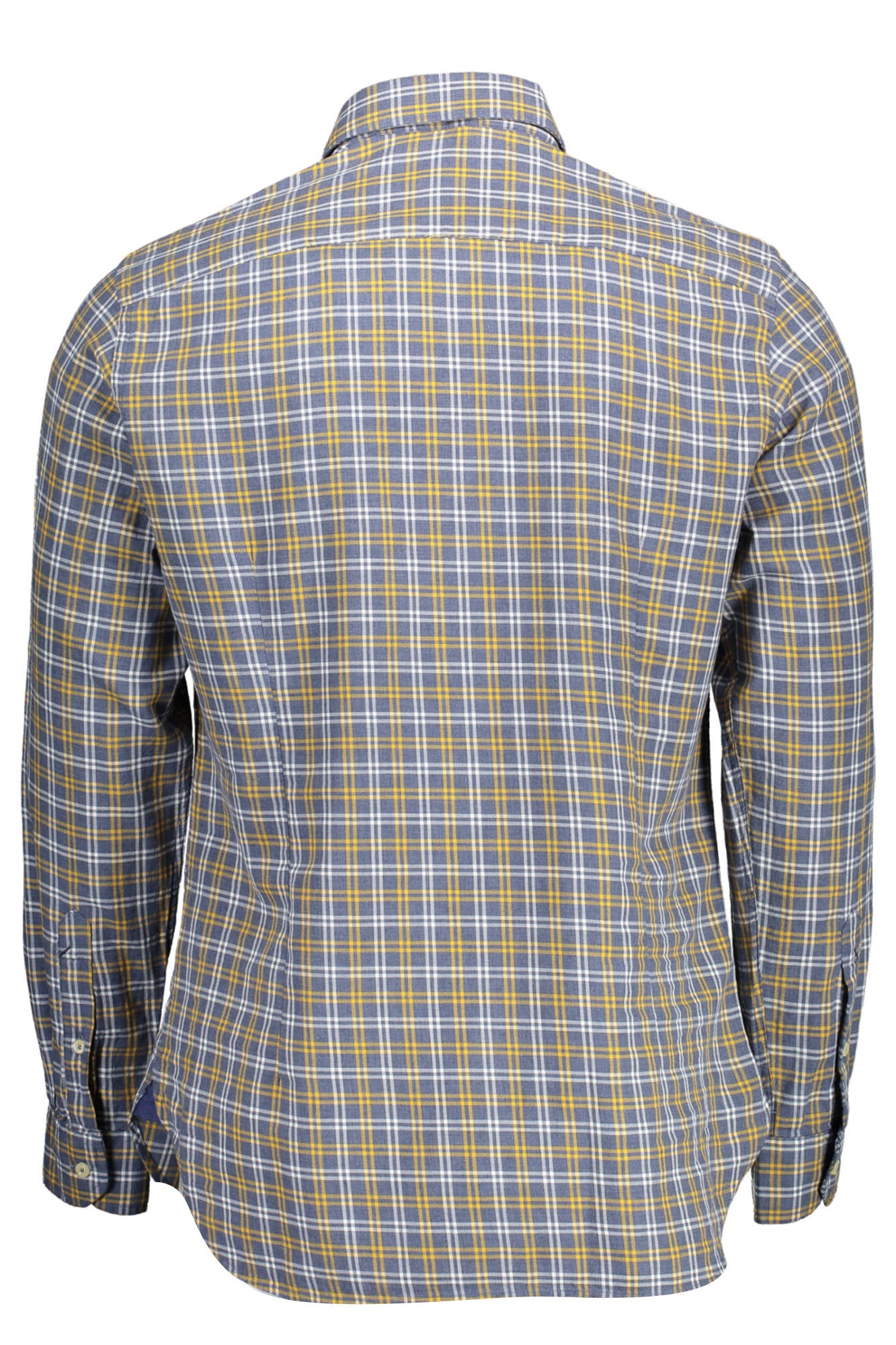 U.S. POLO CAMICIA MANICHE LUNGHE UOMO BLU