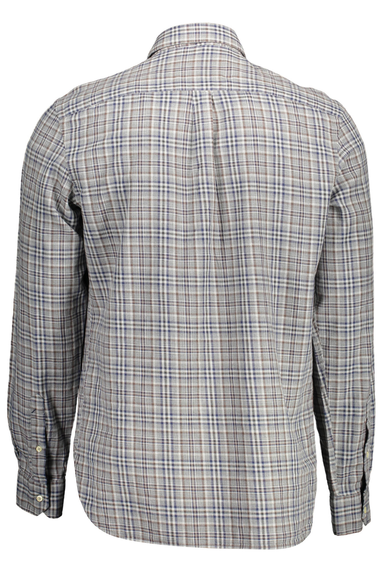 U.S. POLO CAMICIA MANICHE LUNGHE UOMO GRIGIO