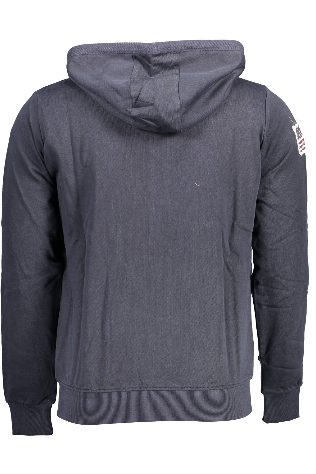 U.S. POLO FELPA CON ZIP UOMO BLU