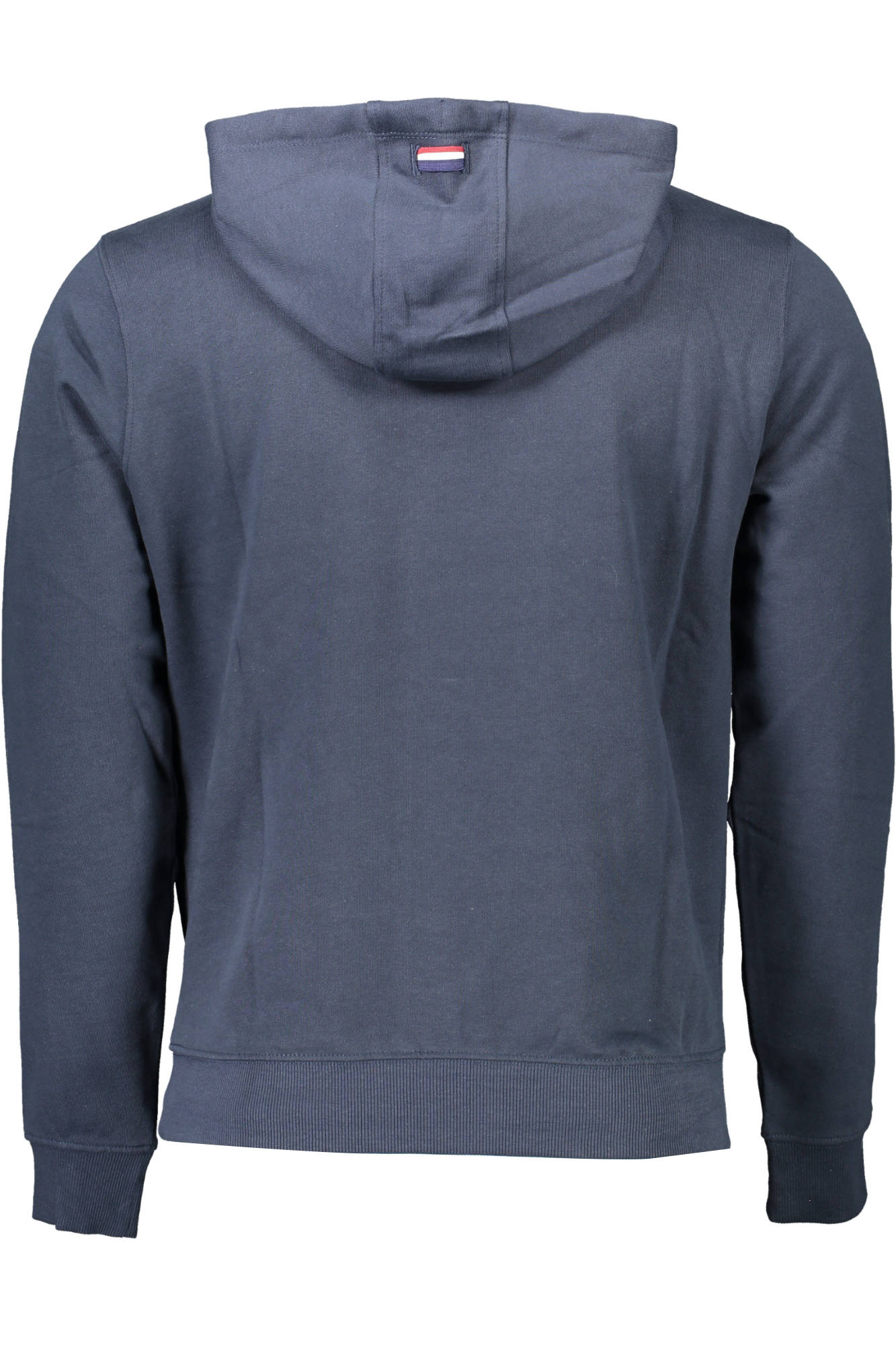 U.S. POLO FELPA CON ZIP UOMO BLU
