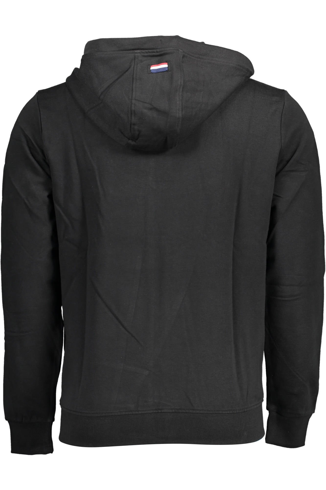 U.S. POLO FELPA CON ZIP UOMO NERO