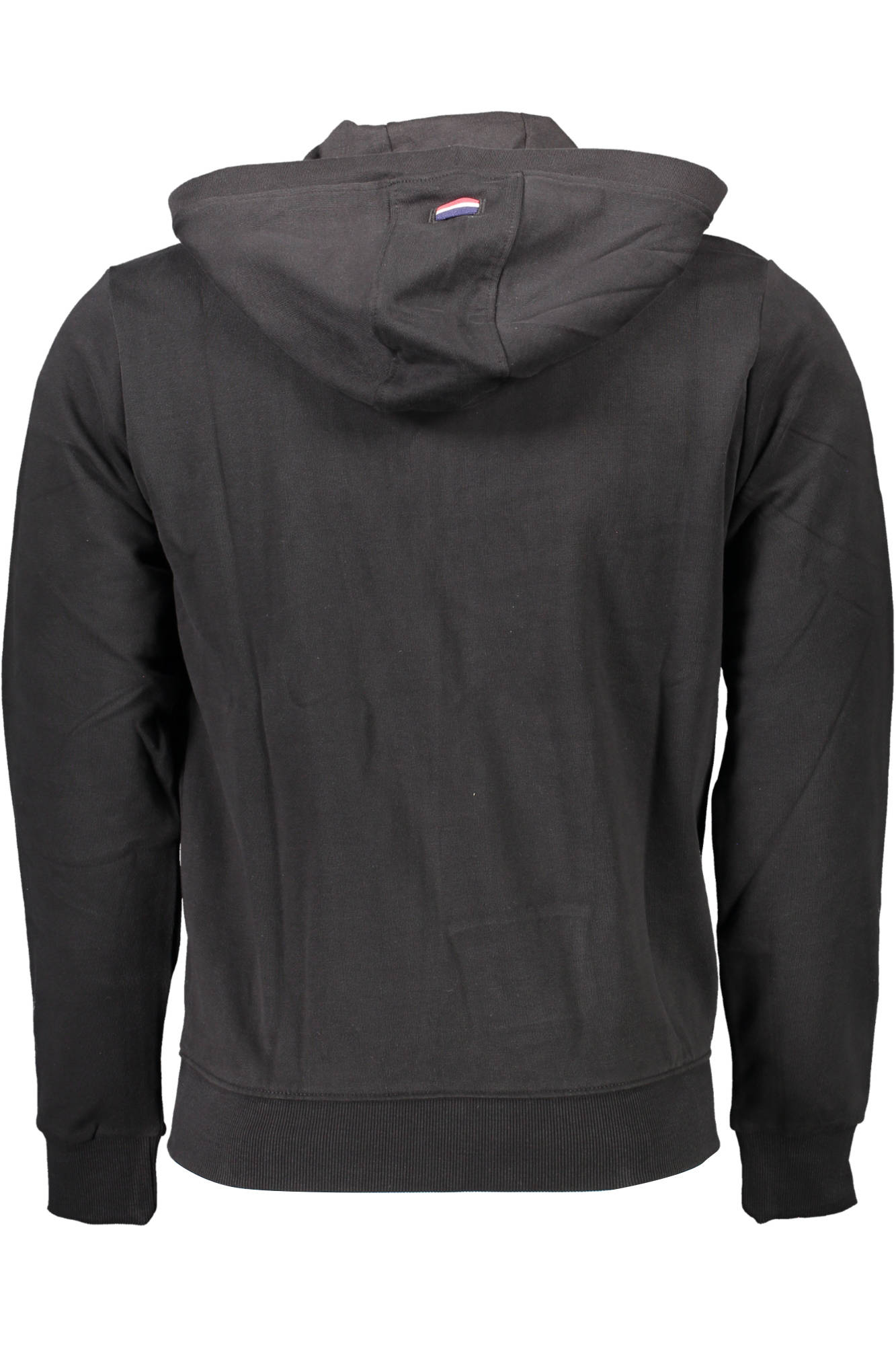 U.S. POLO FELPA CON ZIP UOMO NERO