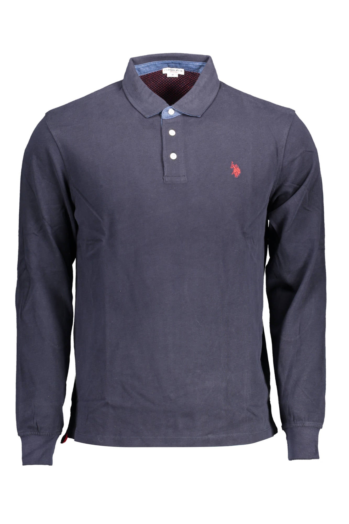 U.S. POLO POLO MANICHE LUNGHE UOMO BLU