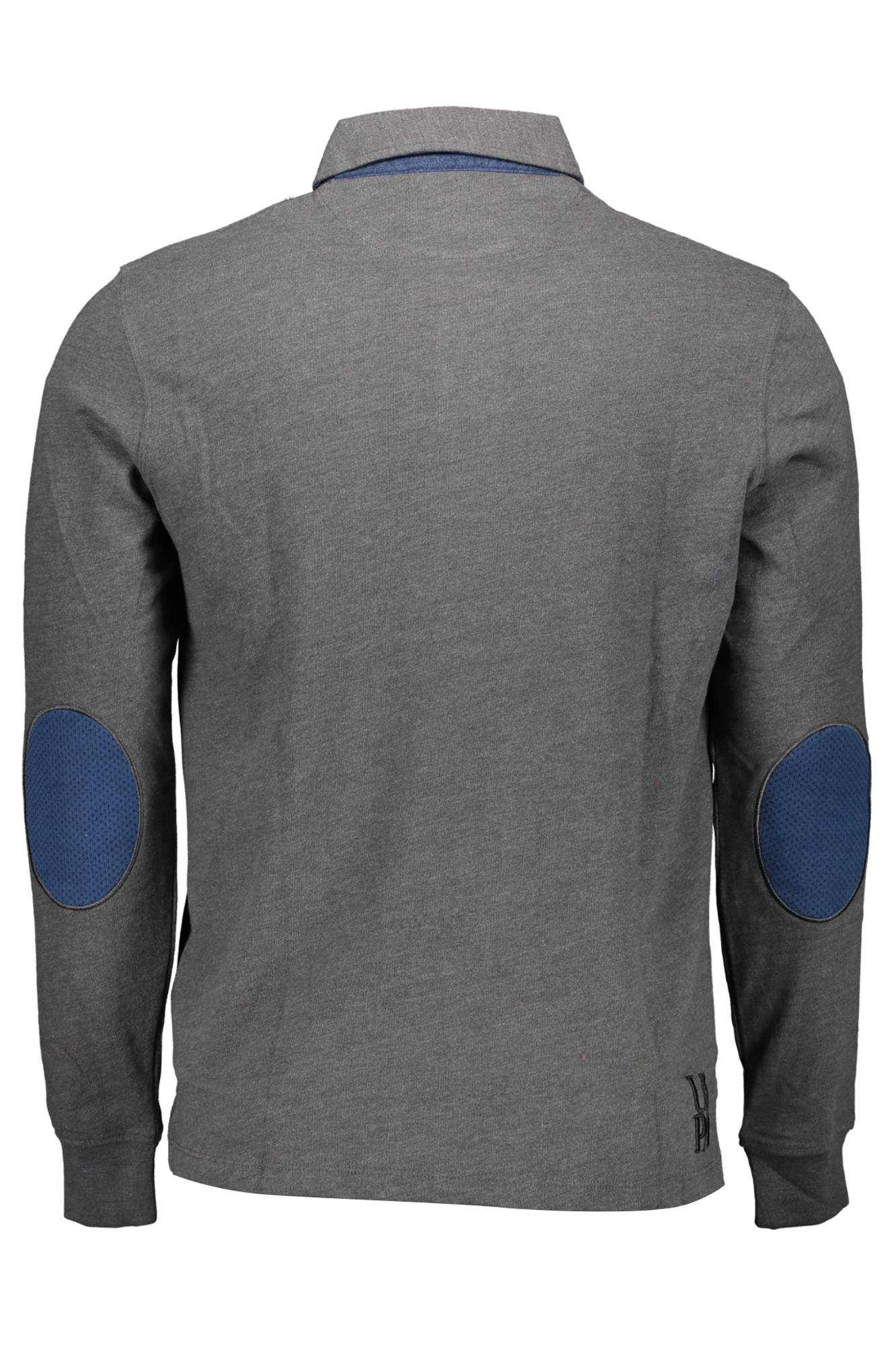 U.S. POLO POLO MANICHE LUNGHE UOMO GRIGIO