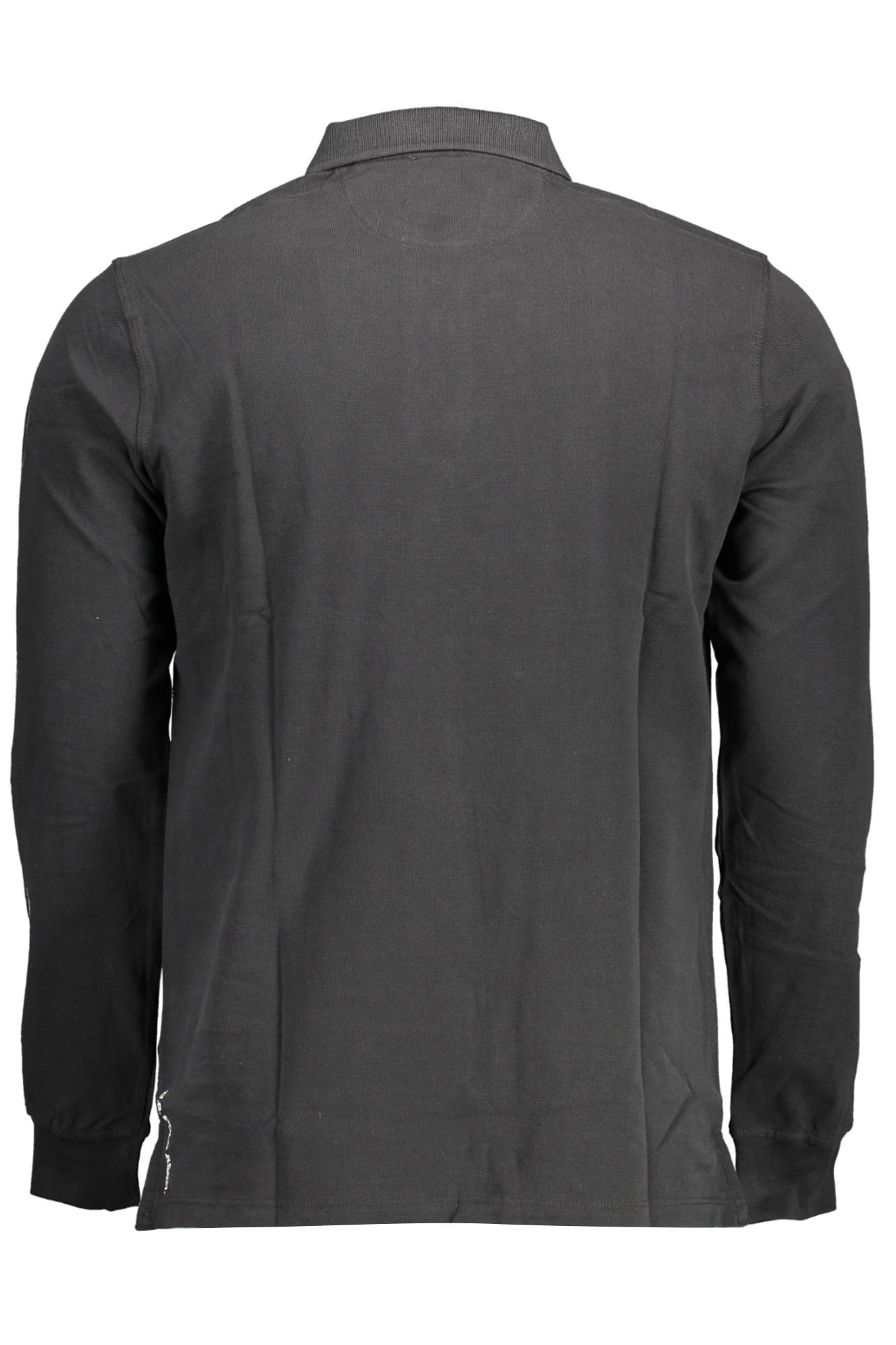 U.S. POLO POLO MANICHE LUNGHE UOMO NERO