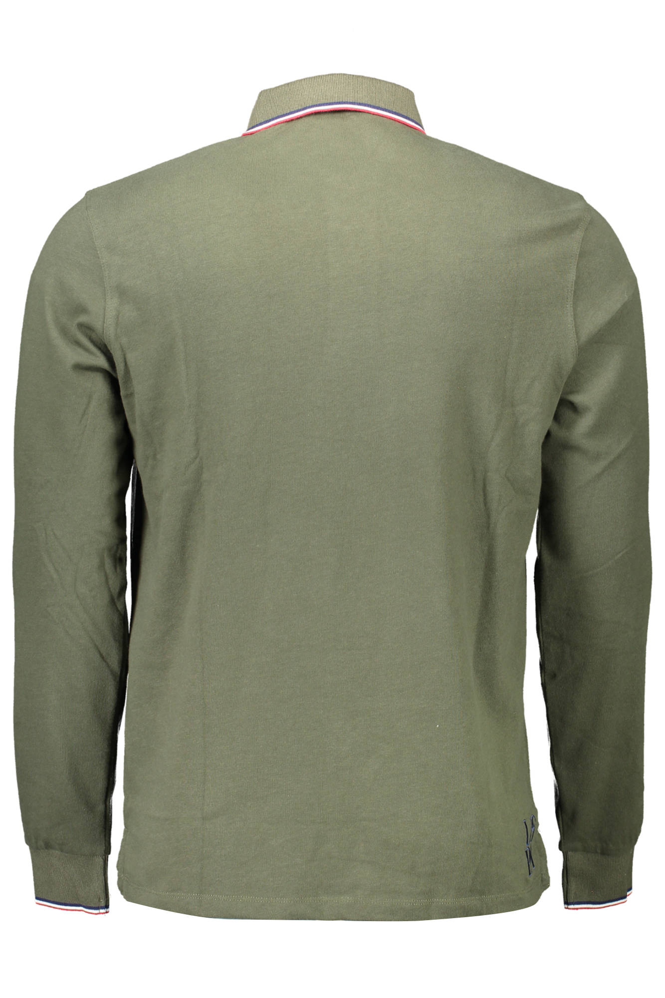U.S. POLO POLO MANICHE LUNGHE UOMO VERDE